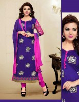 Orange and Dark Purple